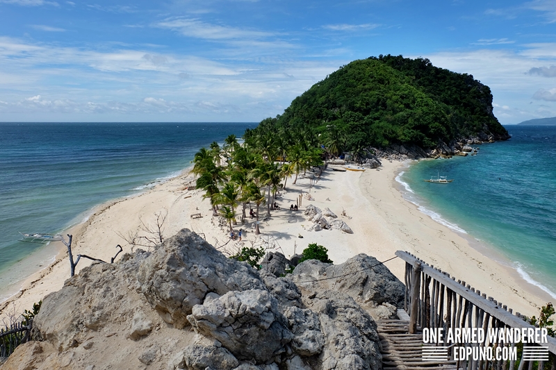 Gigantes Island sandbar