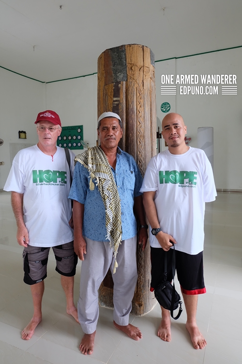 With Haji Omar Baste